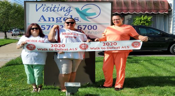 Visiting Angels show their wings as they sponsor the Berwick